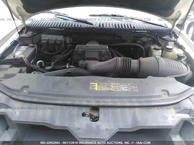 5LMFU27525LJ19064 - 2005 LINCOLN NAVIGATOR CREAM photo 10