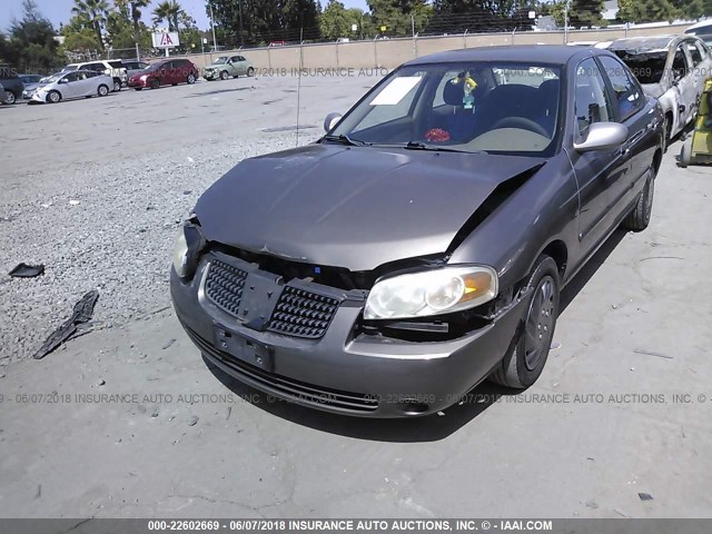 3N1CB51D26L481843 - 2006 NISSAN SENTRA 1.8/1.8S BROWN photo 2