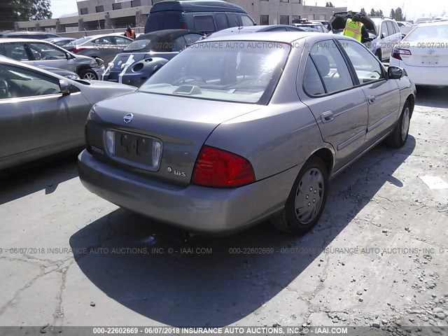 3N1CB51D26L481843 - 2006 NISSAN SENTRA 1.8/1.8S BROWN photo 4