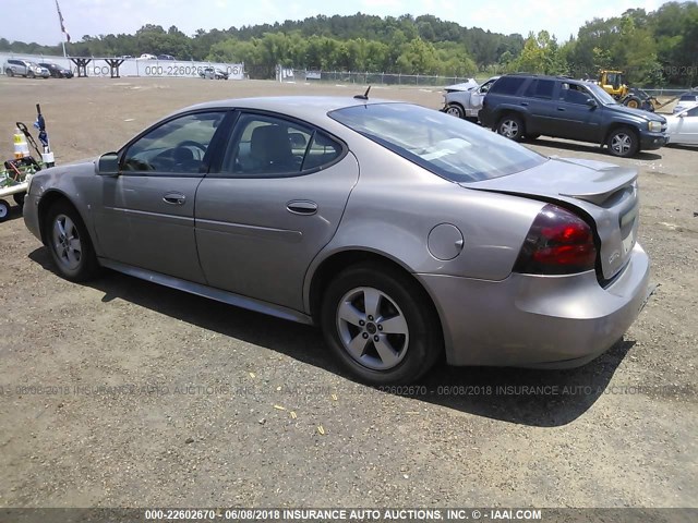 2G2WP582061189968 - 2006 PONTIAC GRAND PRIX TAN photo 3