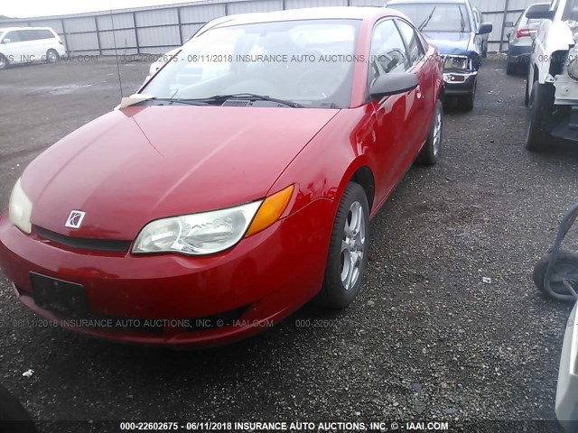 1G8AM12F34Z182773 - 2004 SATURN ION LEVEL 2 Qırmızı foto 2
