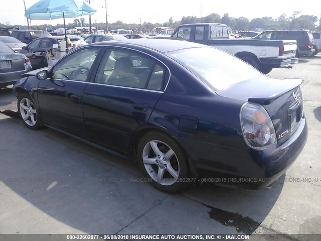 1N4BL11DX5N438970 - 2005 NISSAN ALTIMA SE/SL/SE-R BLUE photo 3