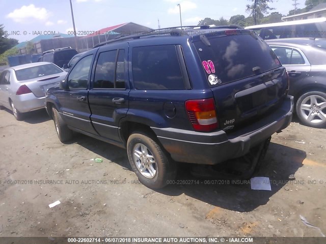 1J4GX48S24C301181 - 2004 JEEP GRAND CHEROKEE LAREDO/COLUMBIA/FREEDOM 蓝色 照片 3
