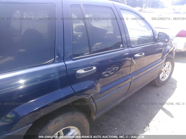 1J4GX48S24C301181 - 2004 JEEP GRAND CHEROKEE LAREDO/COLUMBIA/FREEDOM 蓝色 照片 6