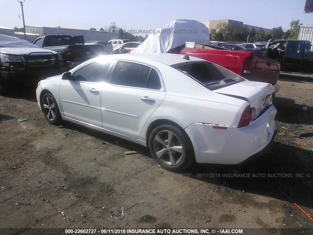 1G1ZC5E00CF153248 - 2012 CHEVROLET MALIBU 1LT თეთრი ფოტო 3