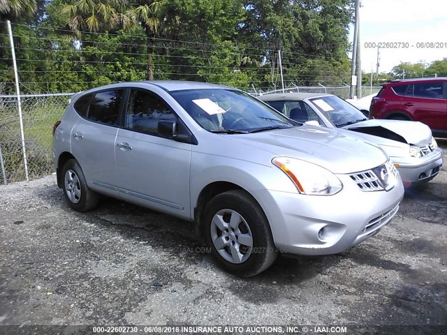 JN8AS5MTXBW172881 - 2011 NISSAN ROGUE S/SV/KROM SILVER photo 1