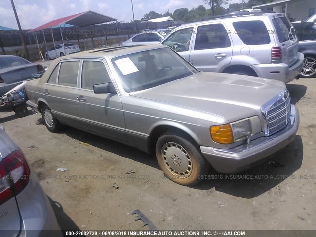 WDBCA39E4MA595833 - 1991 MERCEDES-BENZ 560 SEL TAN photo 1