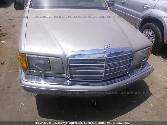 WDBCA39E4MA595833 - 1991 MERCEDES-BENZ 560 SEL TAN photo 6