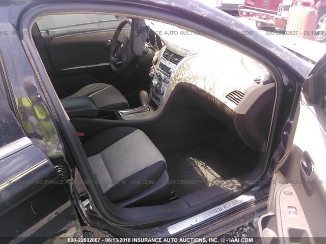 1G1ZG57B58F160349 - 2008 CHEVROLET MALIBU LS BLACK photo 5
