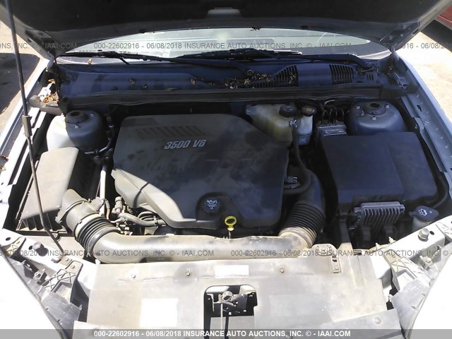 1G1ZU57N37F125214 - 2007 CHEVROLET MALIBU LTZ 蓝色 照片 10