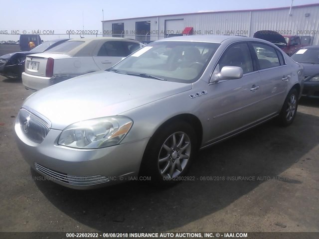 1G4HD57207U221284 - 2007 BUICK LUCERNE CXL SILVER photo 2