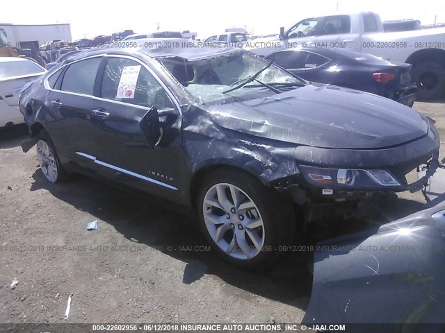 2G1125S34J9148977 - 2018 CHEVROLET IMPALA PREMIER Pewter photo 1