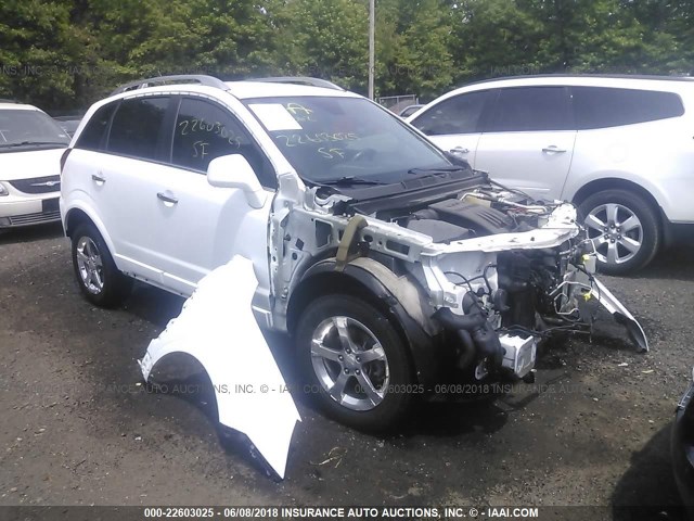 3GNAL3EK0DS638326 - 2013 CHEVROLET CAPTIVA LT WHITE photo 1