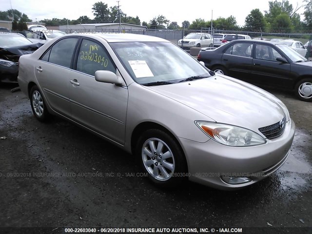 4T1BF32K24U569529 - 2004 TOYOTA CAMRY LE/XLE/SE Qızıl foto 1