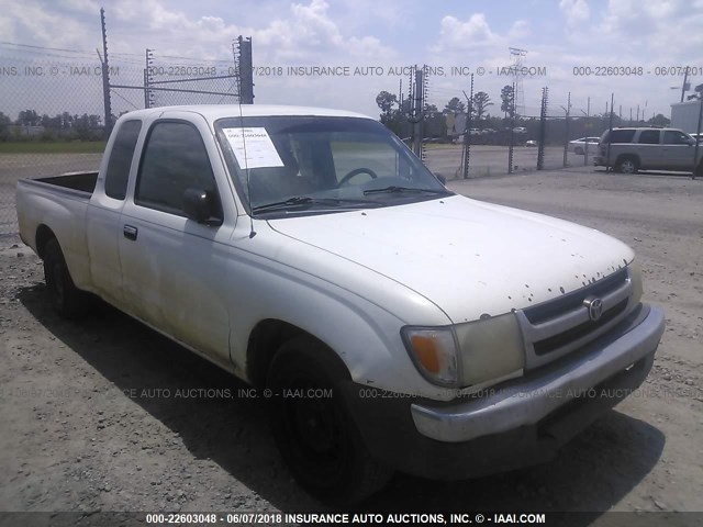 4TAVL52N8XZ407438 - 1999 TOYOTA TACOMA XTRACAB WHITE photo 1