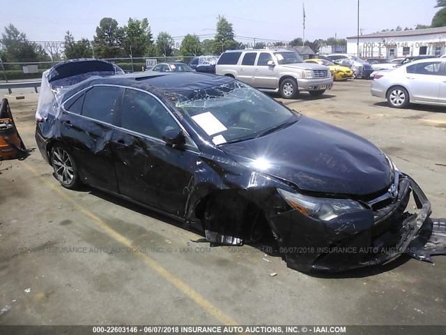 4T1BF1FK5FU083900 - 2015 TOYOTA CAMRY LE/XLE/SE/XSE BLACK photo 1