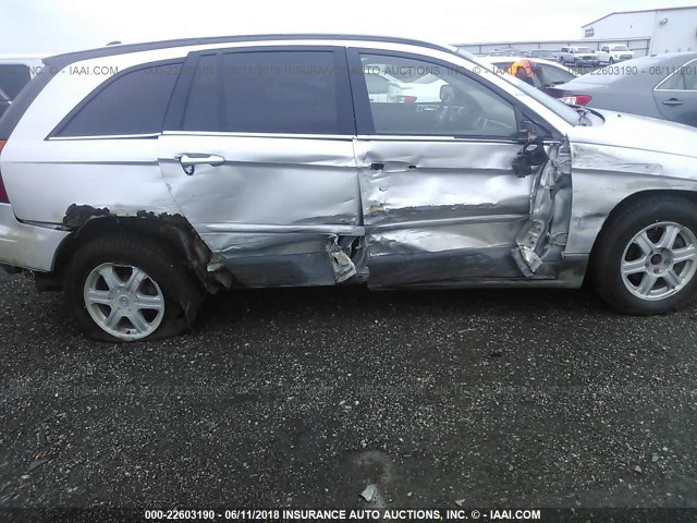 2C4GF68465R548783 - 2005 CHRYSLER PACIFICA TOURING SILVER photo 6