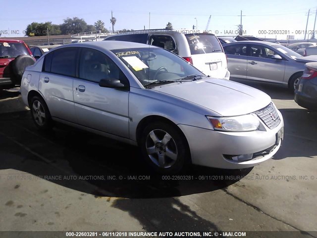 1G8AL55F06Z182223 - 2006 SATURN ION LEVEL 3 SILVER photo 1
