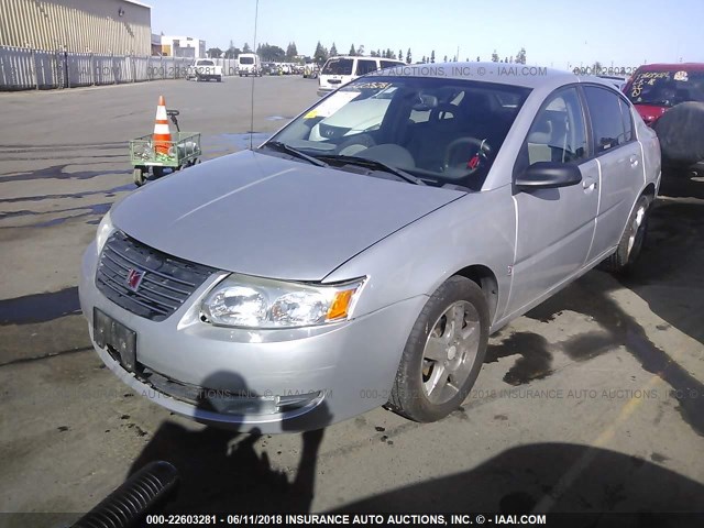 1G8AL55F06Z182223 - 2006 SATURN ION LEVEL 3 SILVER photo 2