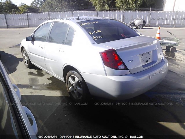 1G8AL55F06Z182223 - 2006 SATURN ION LEVEL 3 SILVER photo 3