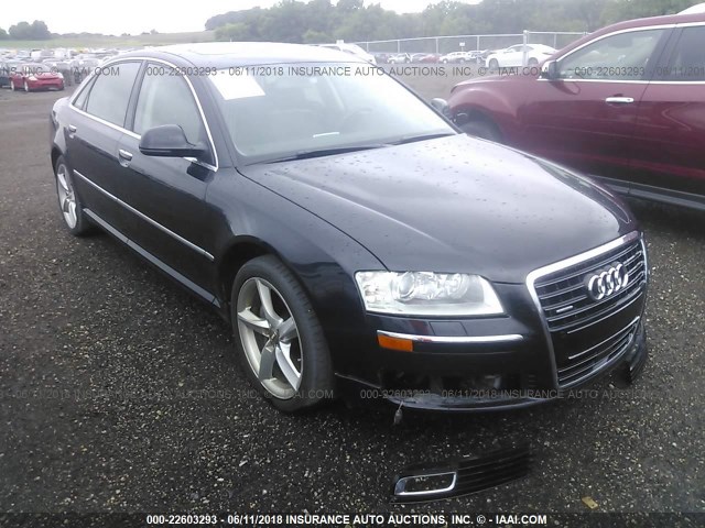 WAUMV94E89N003674 - 2009 AUDI A8 L QUATTRO BLACK photo 1