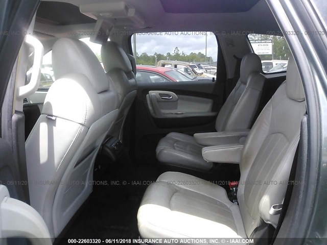 1GNER33D09S136956 - 2009 CHEVROLET TRAVERSE LTZ GRAY photo 8