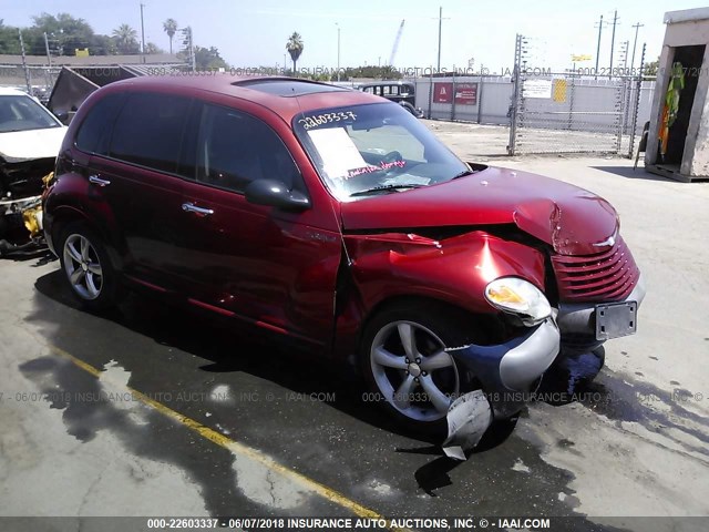 3C8FY78G13T579972 - 2003 CHRYSLER PT CRUISER GT RED photo 1