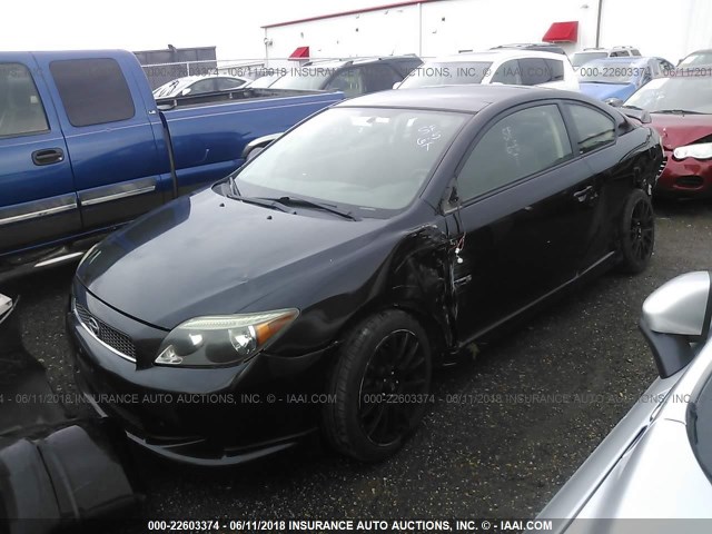 JTKDE177760123940 - 2006 TOYOTA SCION TC 黑色 照片 2