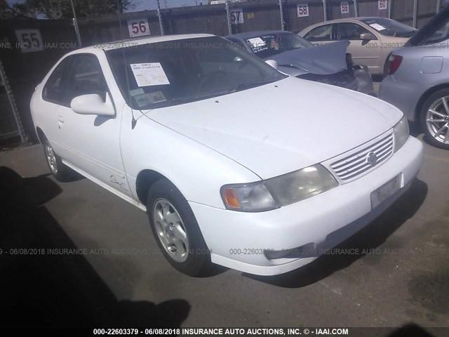 1N4AB42D3VC520419 - 1997 NISSAN 200SX SE WHITE photo 1