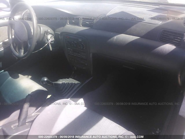 1N4AB42D3VC520419 - 1997 NISSAN 200SX SE WHITE photo 5