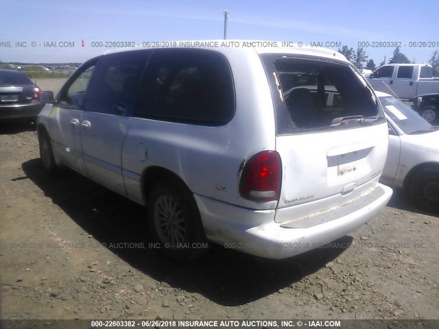 1C4GP44G2YB794685 - 2000 CHRYSLER TOWN & COUNTRY LX WHITE photo 3