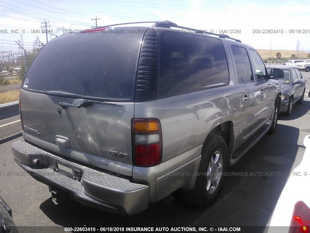 1GKFK66U33J147661 - 2003 GMC YUKON XL DENALI GRAY photo 4