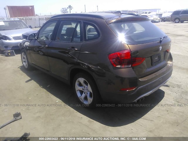 WBAVM1C54FV315058 - 2015 BMW X1 SDRIVE28I BROWN photo 3