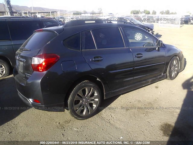 JF1GPAR66CH201467 - 2012 SUBARU IMPREZA SPORT LIMITED GRAY photo 4