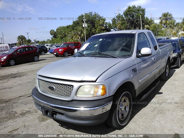 1FTRX17L4YNC33693 - 2000 FORD F150 ვერცხლისფერი ფოტო 6