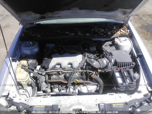 1G1NE52J73M670922 - 2003 CHEVROLET MALIBU LS 银色 照片 10