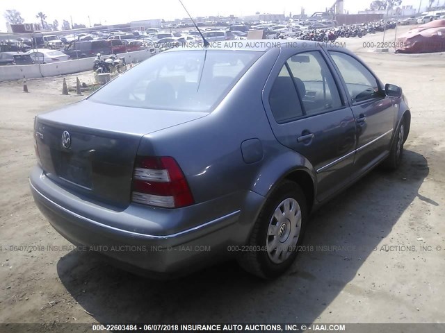 3VWRA69M04M136836 - 2004 VOLKSWAGEN JETTA GL GRAY photo 4