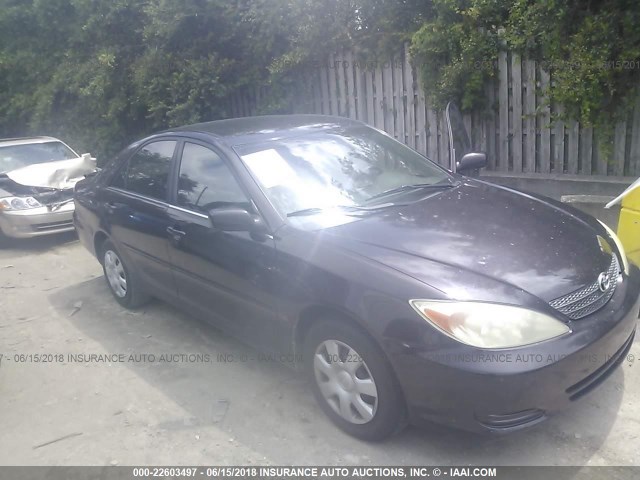 4T1BE32K54U915799 - 2004 TOYOTA CAMRY LE/XLE/SE 黑色 照片 1