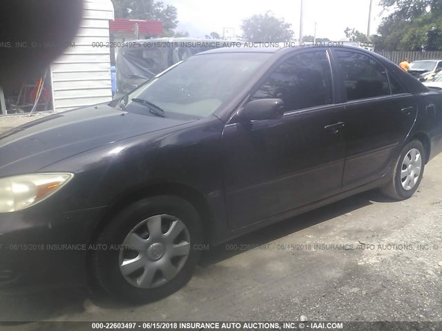 4T1BE32K54U915799 - 2004 TOYOTA CAMRY LE/XLE/SE 黑色 照片 2