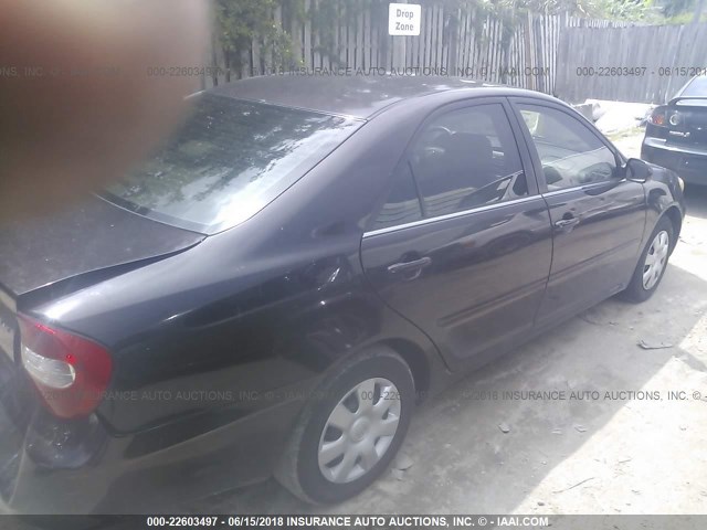 4T1BE32K54U915799 - 2004 TOYOTA CAMRY LE/XLE/SE 黑色 照片 4