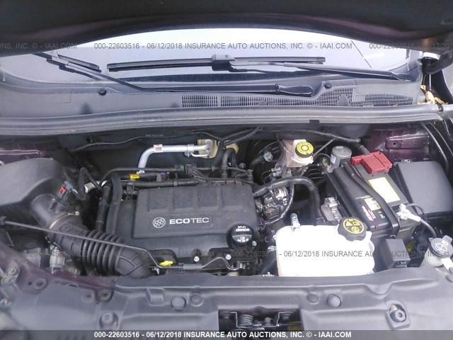 KL4CJESB0HB087107 - 2017 BUICK ENCORE PREFERRED Kastanienbraun Foto 10