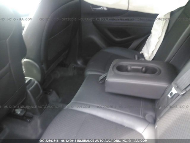 KL4CJESB0HB087107 - 2017 BUICK ENCORE PREFERRED MAROON photo 8