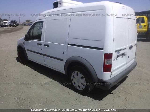 NM0LS7AN8BT067969 - 2011 FORD TRANSIT CONNECT XL WHITE photo 3