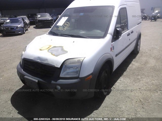 NM0LS7AN8BT067969 - 2011 FORD TRANSIT CONNECT XL WHITE photo 6