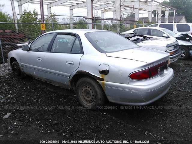 2G4WS52J121268677 - 2002 BUICK CENTURY CUSTOM SILVER photo 3