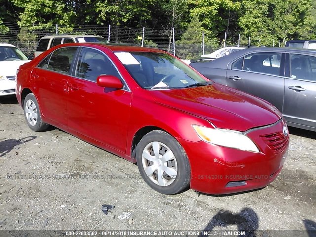 4T1BE46KX9U266413 - 2009 TOYOTA CAMRY SE/LE/XLE RED photo 1