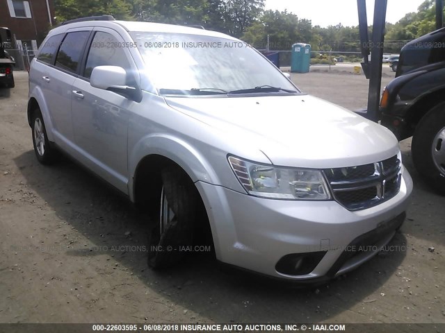 3D4PH1FG2BT567966 - 2011 DODGE JOURNEY MAINSTREET SILVER photo 1