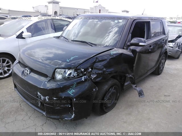 JTLZE4FE0EJ065620 - 2014 TOYOTA SCION XB შავი ფოტო 2