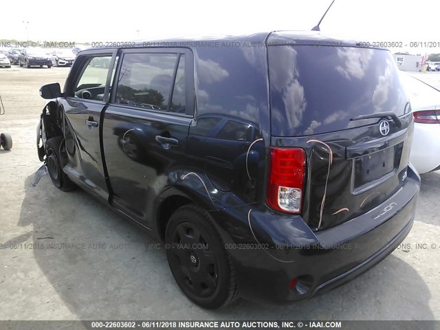 JTLZE4FE0EJ065620 - 2014 TOYOTA SCION XB შავი ფოტო 3