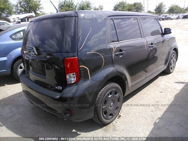 JTLZE4FE0EJ065620 - 2014 TOYOTA SCION XB შავი ფოტო 4